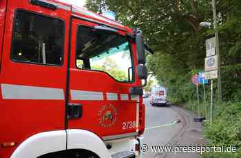 FW-E: Gas-Hochdruckleitung bei Bauarbeiten beschädigt - Explosionsgefahr in Essen Bergerhausen