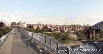 Construction work on River Wear footbridge moves closer as clearing works are completed