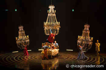 A procession of clowns