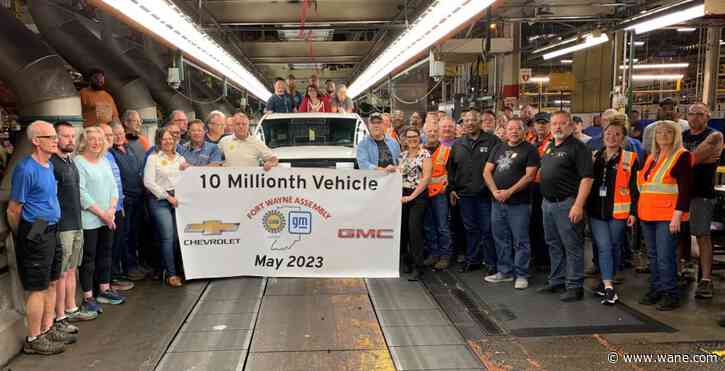 General Motors' Fort Wayne Assembly produces 10 millionth vehicle