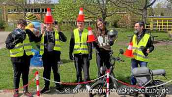 Bei der Mofa-AG drehen THG-Schüler gern eine Extrarunde