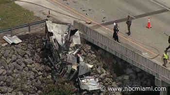 Box Truck Driver Killed in Fiery Rollover Crash on I-75 in Broward