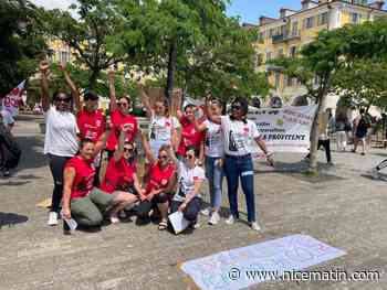 Les soignants de l’Ehpad Korian de Nice, toujours en colère, manifestent