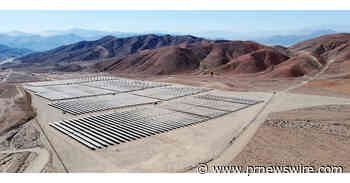 SOLEK closes a USD379 million financing for its portfolio of PV projects in Chile
