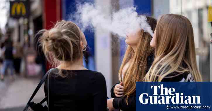 UK ministers could ban flavoured vapes to deter sales to children
