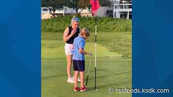 Boy casually hits hole-in-one at Missouri golf course