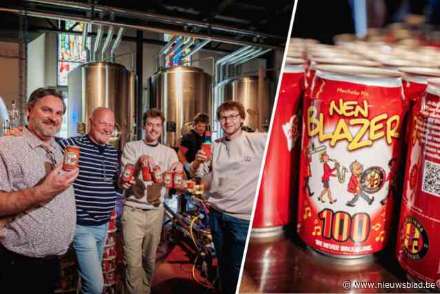Malinwa Harmonie lanceert zomers bier Nen Blazer voor 100-jarig bestaan: “Voetbal en een pilsje passen tenslotte goed bij elkaar”