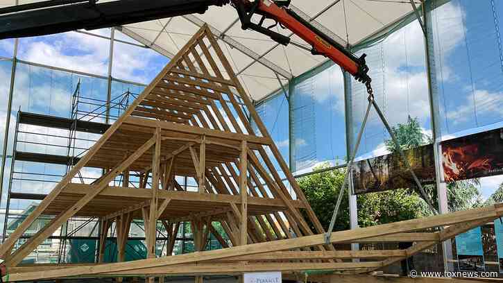 Notre Dame’s roof gets rebuilt with medieval techniques