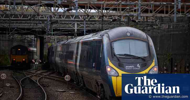 Rail services in parts of England grind to halt in first of three train strikes this week