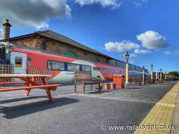 New platform surface for Wensleydales Leeming Bar and Scruton stations