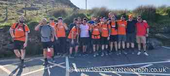 Darwen pals take on Three Peaks challenge in honour of friend