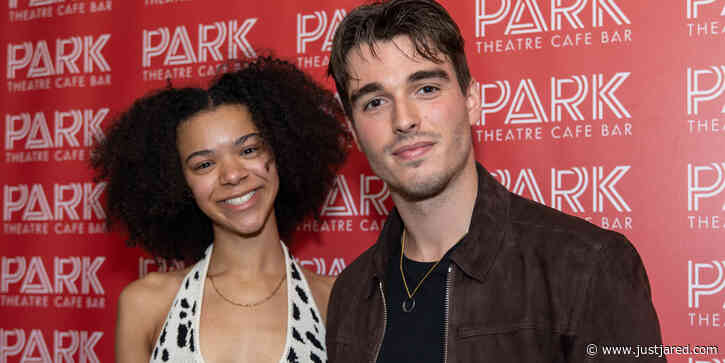 'Queen Charlotte's Corey Mylchreest & India Amarteifio Reunite & Run Into This 'Bridgerton' Star!