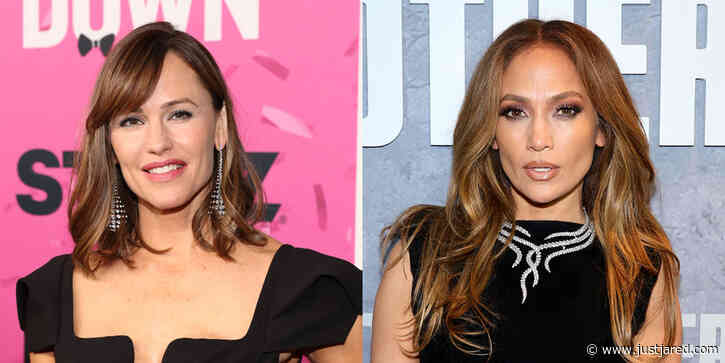 Jennifer Garner Goes to Disneyland with Her Daughter Seraphina & Jennifer Lopez's Child Emme