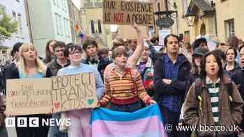 Kathleen Stock: Protests at Oxford Union as talk goes ahead