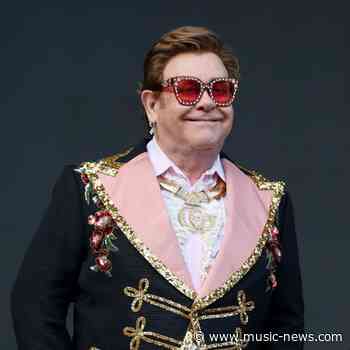 Sir Elton John is 'a little intimidated' by Glastonbury