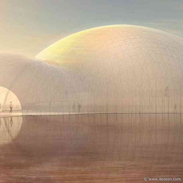 Shigeru Ban unveils triple-domed Expo 2025 Osaka pavilion