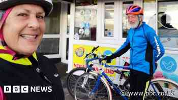 Cancer survivor tackling London bike challenge with father