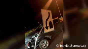 Police investigate single-vehicle crash in Gravenhurst