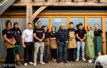 Lord Sugar visits The Motorist at Sherburn-in-Elmet