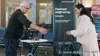New Zealand airline is asking passengers to weigh in before their flights