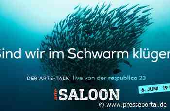 YouTube-Livetalk "ARTE Saloon" von der re:publica am 06.06.2023
