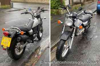 Motorbike stolen from outside property in Clitheroe