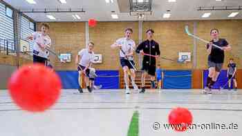 U17 der Baltic Storms aus Kiel vor deutscher Floorball-Meisterschaft