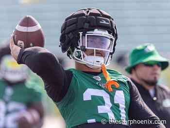 Riders' rookie linebacker Kolby Harvell-Peel quick to 'shake off the cobwebs'