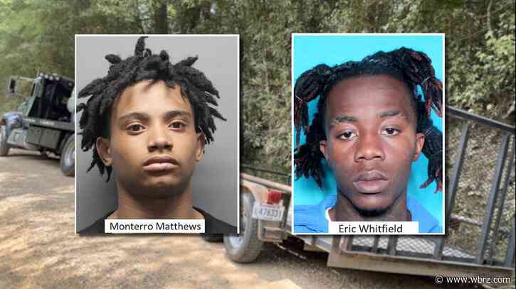 Suspects still on the run after manhunt in East Feliciana; pair accused of stealing SUV and four-wheeler