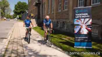 Cycling fundraiser in Alliston supports vision loss research