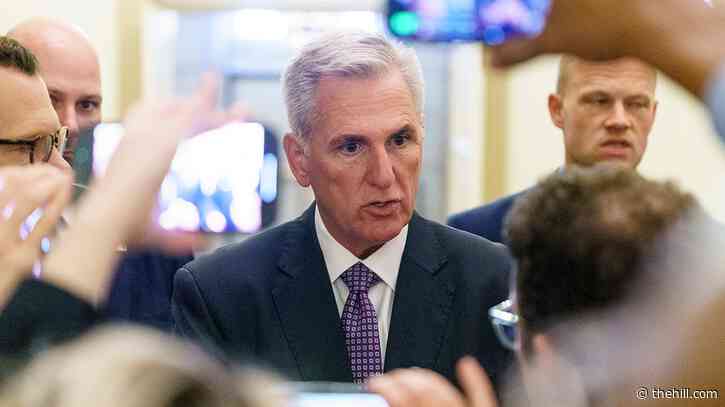 McCarthy says Biden 'walled off' all but 11 percent of budget for cuts