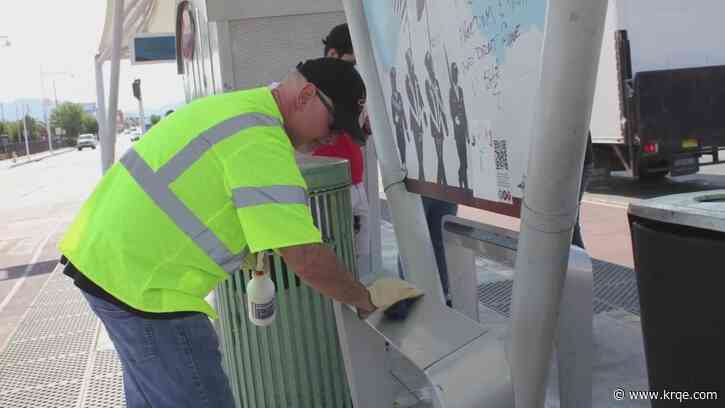 ABQ Ride hosts 2nd annual 'Bus Stop Cleanup'