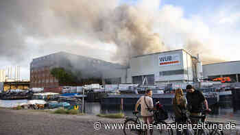 Dichte Rauchsäule durch Großbrand in Berlin: Bevölkerungsschutz warnt