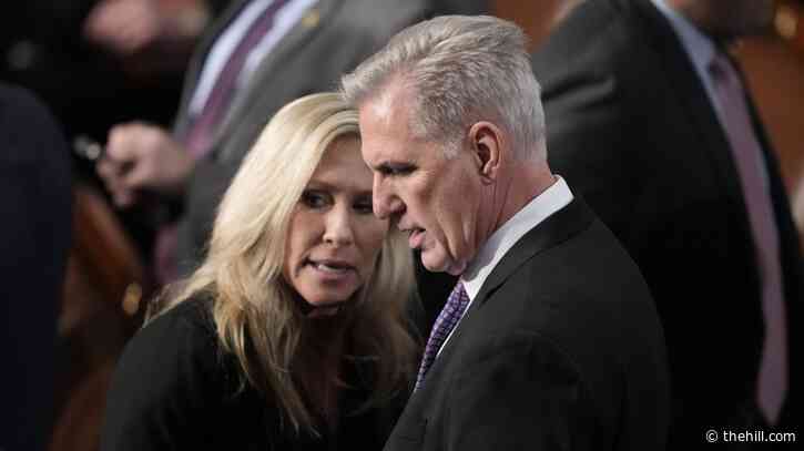 Greene says McCarthy will release Jan. 6 tapes to three more outlets