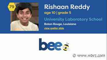 University Lab School 5th grader tripped up in fourth round of Nat'l Spelling Bee