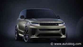 2024 Range Rover Sport SV gets more horses and the tech to tame them