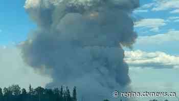 Sask. wildfire flare-up forces evacuations