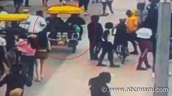 See Chaotic Moments When Baby Got Caught in Crossfire of Hollywood Beach Mass Shooting