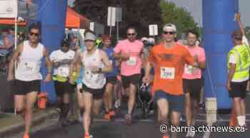 Hundreds turn out for annual Barrie Fun Run