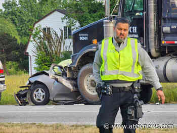 One dead in three-vehicle crash on Langley’s 16th Avenue