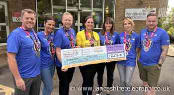Over £66k raised for Pendleside Hospice in London Marathon