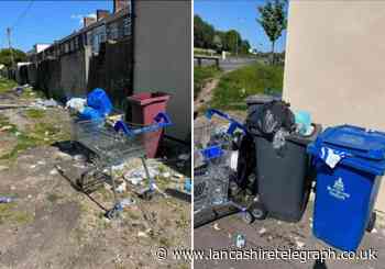 Blackburn couple plagued by flytipping by side of home