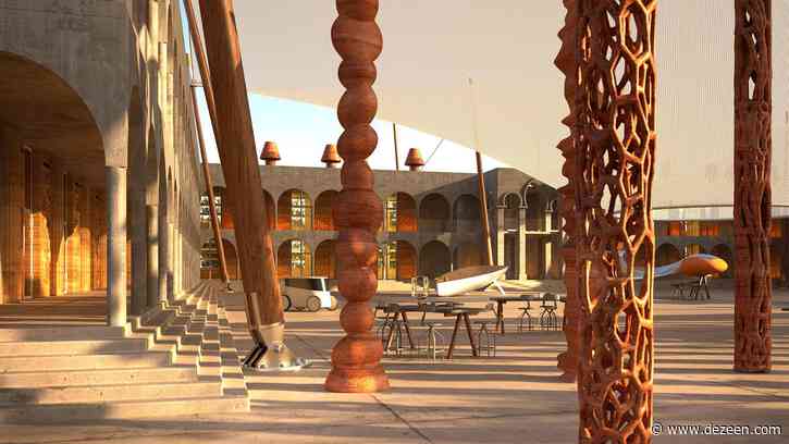 Philippe Starck designs school to "revitalise creative production in Qatar"