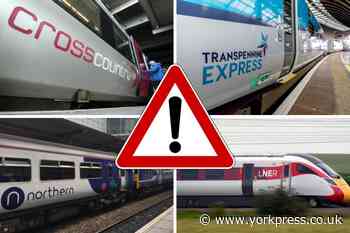 York: RMT and ASLEF train strikes to cause disruption for customers