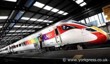 York: LNER reveals name and livery of Azuma train for Pride