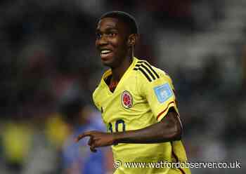 Watford's Asprilla and Martins on target at Under-20 World Cup