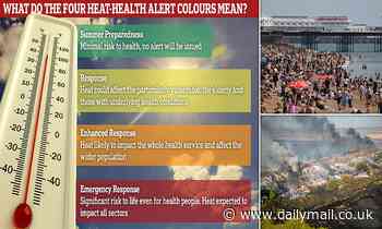 Heat alert system launched to warn Brits when scorching temperatures pose a risk to life
