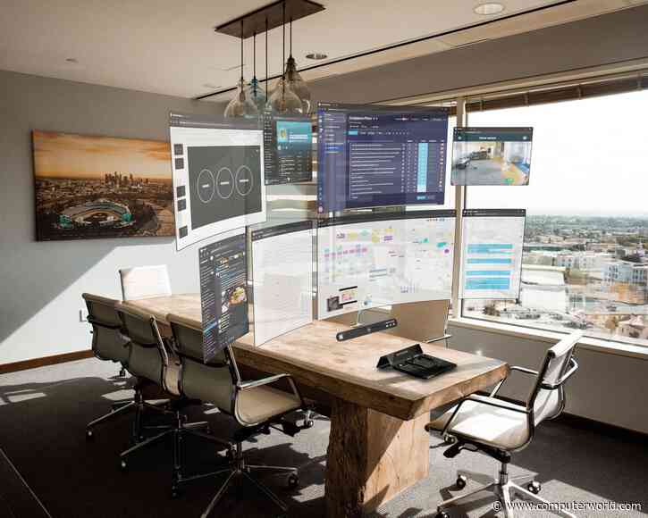 Who wants a regular laptop with a 100-in. screen?