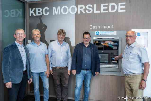 Automaat in KBC blijft nog even omdat Batopin Cash-punt weinig toegankelijk is
