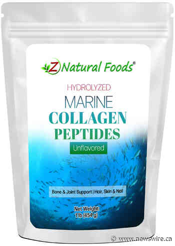 Z Natural Foods Releases New Marine Collagen for Beautiful, Nourished and Radiant Skin
